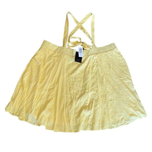 Torrid Yellow Disney Snow White Stretch Challis Skirtall NWT - Picture 7 of 11